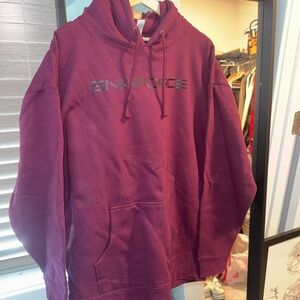 Maroon Men's Hoodie